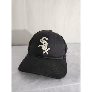 Chicago White Sox Youth Baseball Cap OC Sports Black Team MLB Embroidered Hat